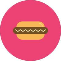 Hot Dog Vector Icon