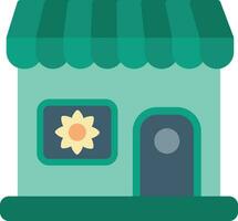Flower Shop Vector Icon
