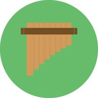 Pan Flute Vector Icon