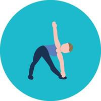 Extended Pose Vector Icon
