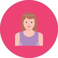 Woman Fitness Vector Icon