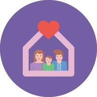 Family Home Vector Icon