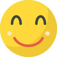 Smiling Face Vector Icon