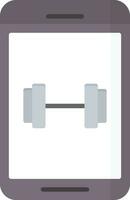 Weight Lifting Vector Icon