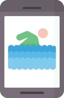 Swimming Vector Icon