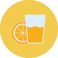 Orange Juice Vector Icon