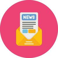 Newsletter Vector Icon