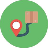 Delivery Location Vector Icon