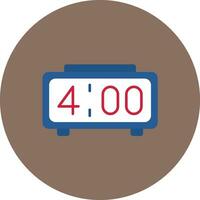 icono de vector de reloj digital