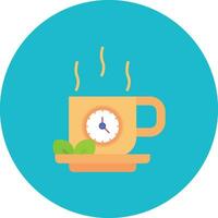 Tea Time Vector Icon