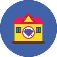 NO Wifi Home Vector Icon