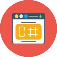 C Sharp Vector Icon