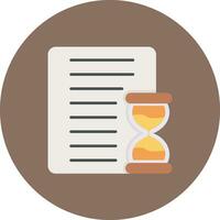 Project Deadline Vector Icon