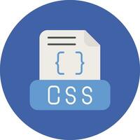 Css File Vector Icon