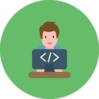 Programmer Vector Icon