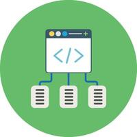 Code Framework Vector Icon