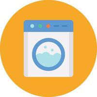 Laundry Machine Vector Icon