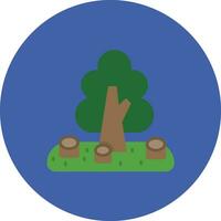 Deforestation Vector Icon