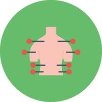 Body Acupuncture Vector Icon