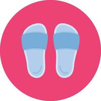 Slippers Vector Icon