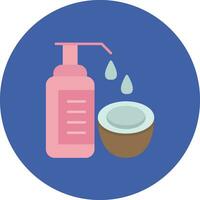 Coconut Oil Vector Icon