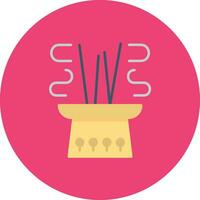 Incense Sticks Vector Icon