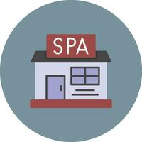 Spa Signboard Vector Icon