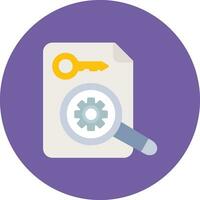 Keywords Optimization Vector Icon
