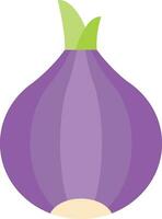 Purple shallots onion 6476681 Vector Art at Vecteezy