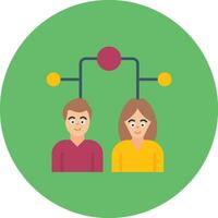 User Connection Vector Icon