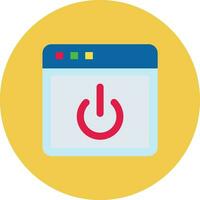 Power Interface Vector Icon