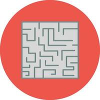 Maze Challenge Vector Icon