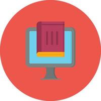 Online Book Vector Icon