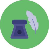 Feather Ink Vector Icon