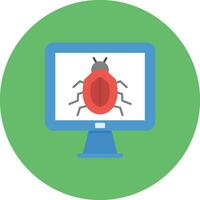 Computer Virus Vector Icon