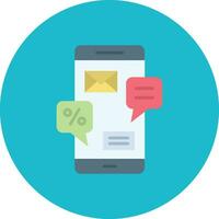 Mobile Marketing Vector Icon