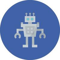 Humanoid Robot Vector Icon