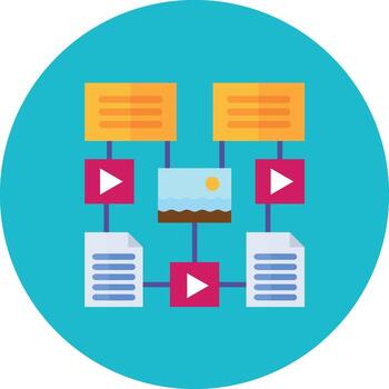 Structured Data Vector Icon