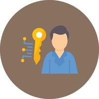 Key Person Vector Icon