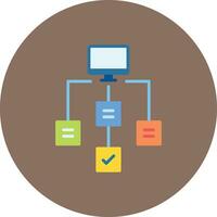 Workflow Vector Icon