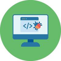 Website Bug Vector Icon