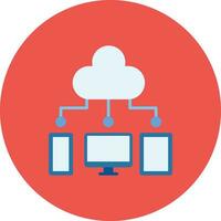 Cloud Computing Vector Icon