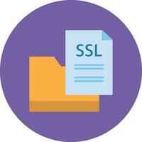 SSL File Vector Icon