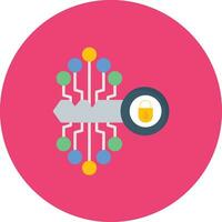 Private Key Vector Icon