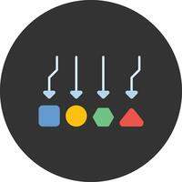 Unstructured Data Vector Icon