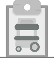 Cart Registration Vector Icon