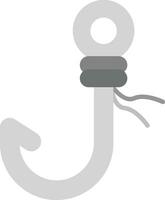 Fish Hook Vector Icon