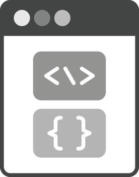 Programming Language Vector Icon