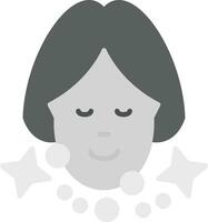 Clean Face Vector Icon