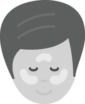 hiperpigmentación vector icono